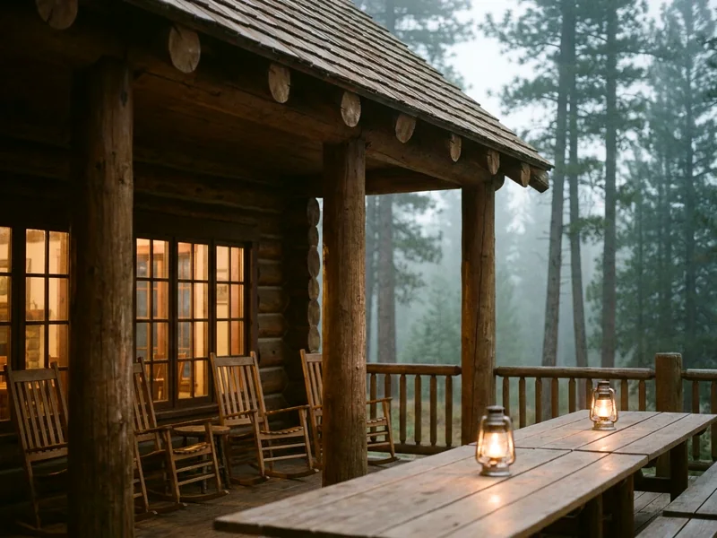 Log Cabin at the Presidio